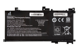 Аккумулятор 1stCharger для ноутбуков HP TE03XL 11.55V 3500mAh Black, BN1st6044