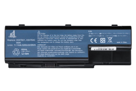 Аккумулятор 1stCharger для ноутбуков Acer AS07B31, AS07B42 14.8V 5200mAh Black, BN1st1014