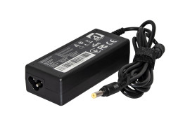 Блок питания 1stCharger для ноутбука HP 65W 18.5V 3.5A 4.8x1.7 Bullet с кабелем питания 220В (AC1STHP65WA1)