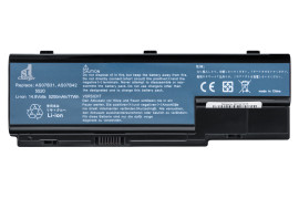 Аккумулятор 1stCharger для ноутбуков Acer AS07B31, AS07B42 11.1V 5200mAh Black, BN1st1015