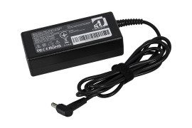 Блок питания 1StCharger для ноутбуков Asus 65W 19V 3.42A 4.5x3.0 с кабелем питания 220В (AC1STAS65WE)