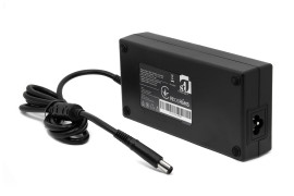 Блок питания 1stCharger для ноутбуков Dell 180W 19.5V 9.23A 7.4x5.0 с кабелем питания 220В (AC1STDE180WB)