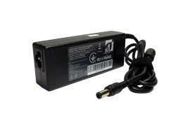 Блок питания 1stCharger для ноутбука TOSHIBA (15V 6A 90W 6.3x3.0) с кабелем питания 220В (AC1STTO90WA)