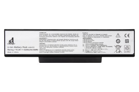 Аккумулятор 1stCharger для ноутбуков Asus A32-K72 10.8V 5200mAh Black, BN1st3018