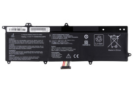 Аккумулятор 1stCharger для ноутбуков Asus X202, C21-X202 7.4V 4500mAh Black, BN1st3034