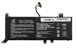 Аккумулятор 1stCharger для ноутбуков Asus C21N1818 7.7V 3800mAh Black, BN1st3041