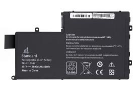 Аккумулятор 1stCharger для ноутбуков Dell TRHFF, 5547 11.1V 3800mAh Black, BN1st4016