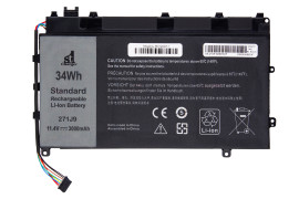 Аккумулятор 1stCharger для ноутбуков Dell 271J9 11.4V 3000mAh Black, BN1st4017