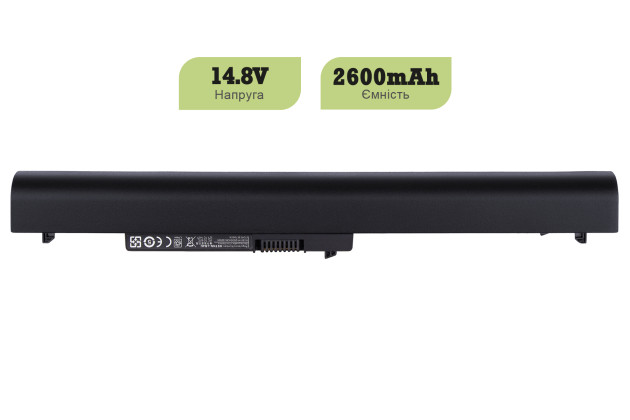 1StCharger Аккумулятор 1stCharger для ноутбуков HP HY04, HSTNN-IB4U 14.8V 2600mAh Black, BN1st6002 - Картинка 2