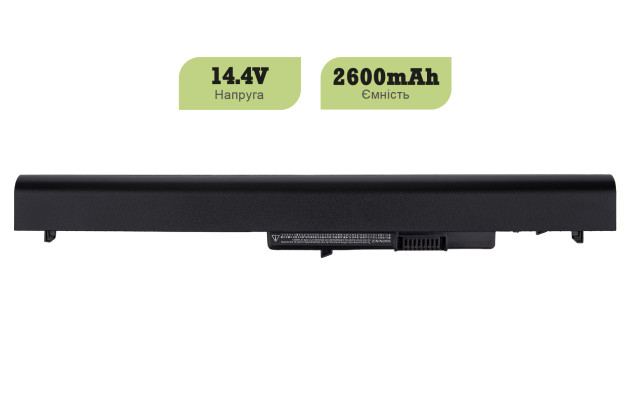 1StCharger Аккумулятор 1stCharger для ноутбуков HP OA04 14.4V 2600mAh Black, BN1st6014 - Картинка 2