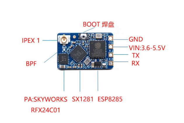 BAYCK Приемник Bayck ELRS 2.4G - Картинка 5