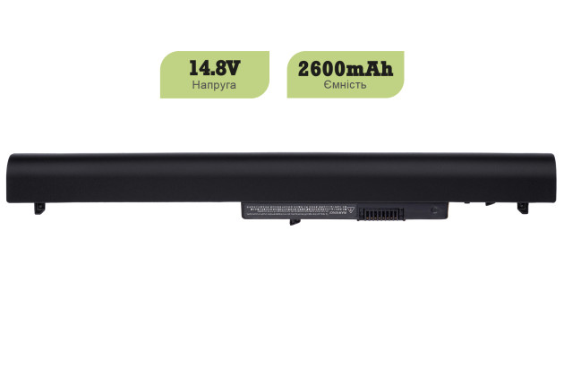 1StCharger Аккумулятор 1stCharger для ноутбуков HP LA04 14.8V 2600mAh Black, BN1st6015 - Картинка 2