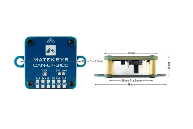 Matek Магнитометр Matek Can-L4-3100 - Картинка 2