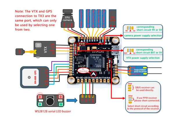 YSIDO YSIDO F405 60A BOX полетный стек - Картинка 6
