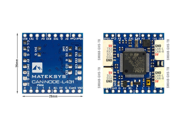 Matek Периферійний вузол Matek CAN Node L431 - Заображення 1