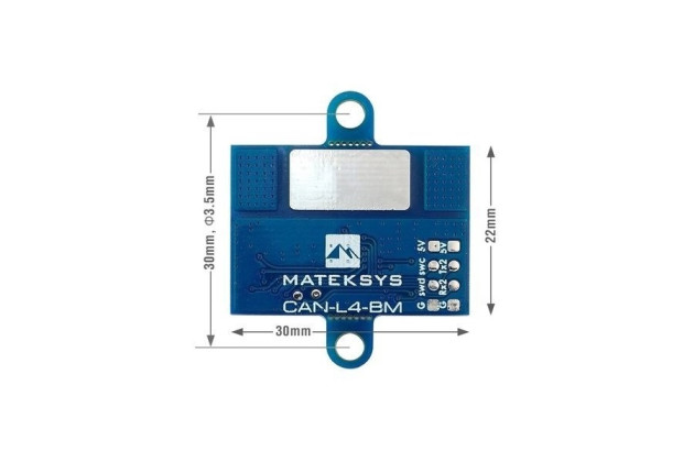 Matek Датчик струму та напруги Matek CAN-L4-BM - Заображення 3