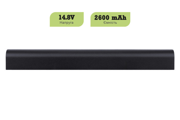 1StCharger Аккумулятор 1stCharger для ноутбуков HP VI04 14.8V 2600mAh Black, BN1st6029 - Картинка 2