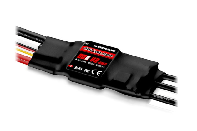 Hobbywing Регулятор хода HOBBYWING SKYWALKER V2 80A 3-6S - Картинка 1