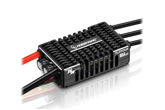 Hobbywing Регулятор хода HOBBYWING PLATINUM V5 80A 3-8S - Картинка 1