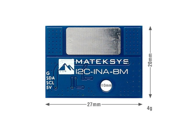 Matek Датчик струму MATEK I2C-INA-BM - Заображення 2