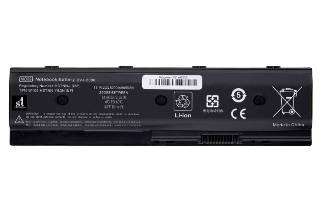 1StCharger Акумулятор 1stCharger для ноутбуків HP MO06, MO09 11.1V 5200mAh Black, BN1st6033 - Заображення 1