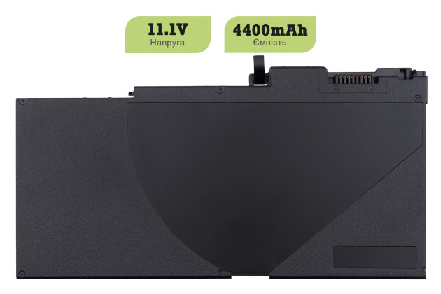 1StCharger Акумулятор 1stCharger для ноутбуків HP CM03H, CM03XL 11.1V 4400mAh Black, BN1st6048 - Заображення 2