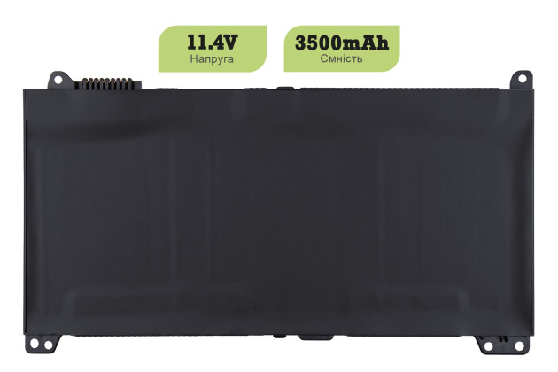 1StCharger Аккумулятор 1stCharger для ноутбуков HP RR03XL, HSTNN-LB7I 11.4V 3500mAh Black, BN1st6050 - Картинка 2