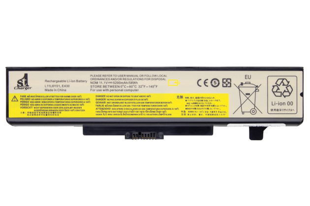 1StCharger Аккумулятор 1stCharger для ноутбуков Lenovo ThinkPad E430, L11L6Y01, 45N1042 11.1V 5200mAh Black, BN1st7009 - Картинка 1