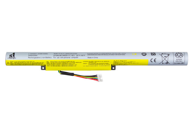 1StCharger Аккумулятор 1stCharger для ноутбуков Lenovo IdeaPad Z400/Z500, L12S4K01 14.4V 2600mAh Black, BN1st7012 - Картинка 1