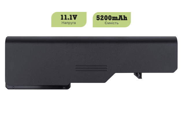 1StCharger Аккумулятор 1stCharger для ноутбуков Lenovo IdeaPad G460, L09L6Y02 11.1V 5200mAh Black, BN1st7014 - Картинка 2