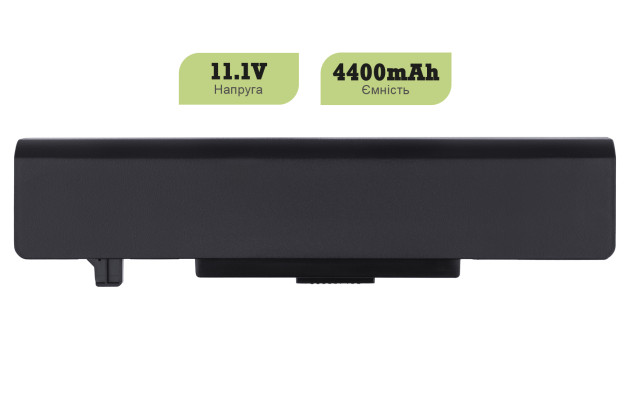 1StCharger Аккумулятор 1stCharger для ноутбуков LenovoThinkPad E430, IdeaPad Y480, L11M6Y01, L11L6F01 11.1V 4400mAh Black, BN1st7015 - Картинка 2