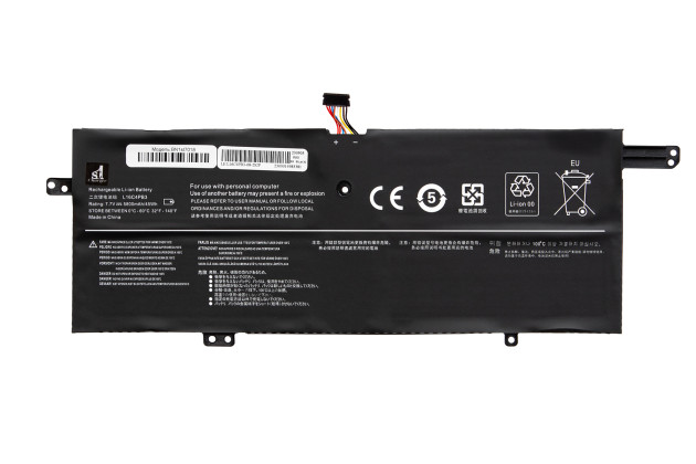 1StCharger Аккумулятор 1stCharger для ноутбуков Lenovo Ideapad 720S-13I, L16C4PB3 7.7V 5800mAh Black, BN1st7018 - Картинка 1