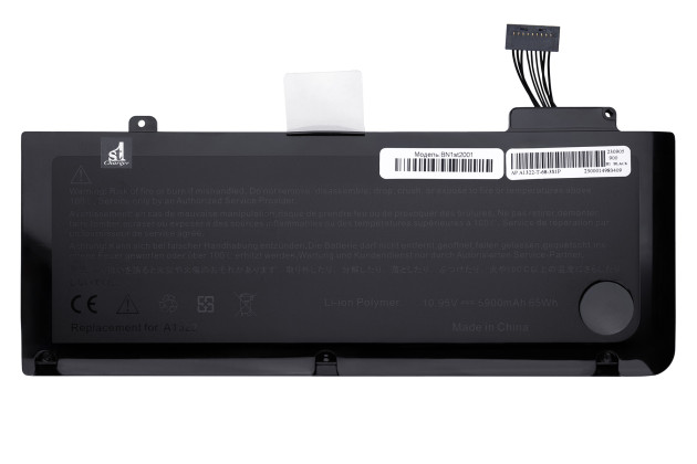 1StCharger Акумулятор 1stCharger для ноутбуків Apple MacBook Pro 13" A1322 10.95V 5900mAh Black, BN1st2001 - Заображення 1