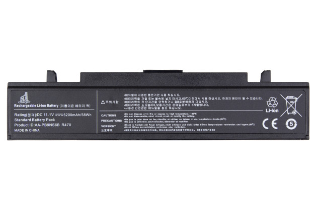 1StCharger Аккумулятор 1stCharger для ноутбуков Samsung AA-PB9NS6B 11.1V 5200mAh Black, BN1st5002 - Картинка 1