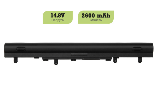 1StCharger Аккумулятор 1stCharger для ноутбуков Acer AL12A32 14.8V 2600mAh Black, BN1st1008 - Картинка 2