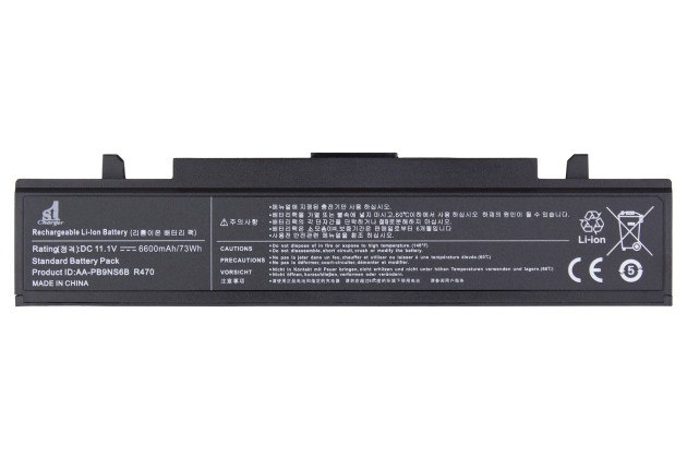 1StCharger Аккумулятор 1stCharger для ноутбуков Samsung AA-PB9NS6B 11.1V 6600mAh Black, BN1st5003 - Картинка 1