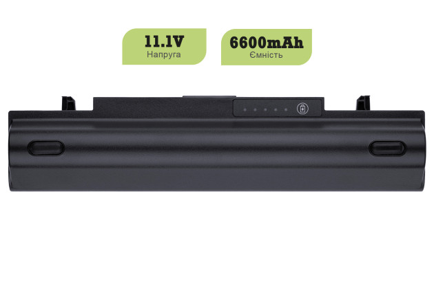 1StCharger Аккумулятор 1stCharger для ноутбуков Samsung AA-PB9NS6B 11.1V 6600mAh Black, BN1st5003 - Картинка 2