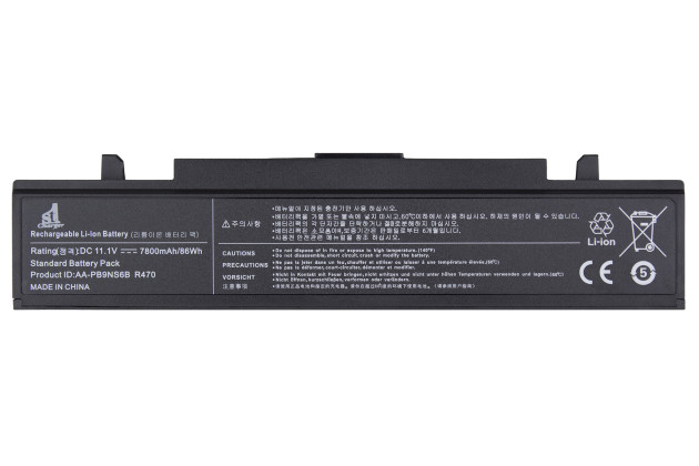 1StCharger Аккумулятор 1stCharger для ноутбуков Samsung AA-PB9NS6B 11.1V 7800mAh Black, BN1st5004 - Картинка 1