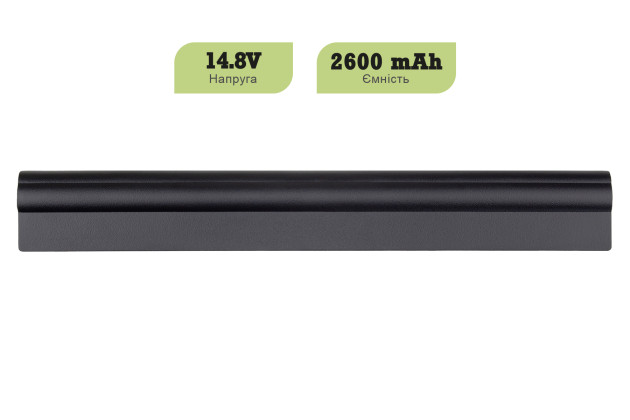 1StCharger Акумулятор 1stCharger для ноутбуків Dell 3576, GXVJ3, M5Y1K 14.8V 2600mAh Black, BN1st4035 - Заображення 2
