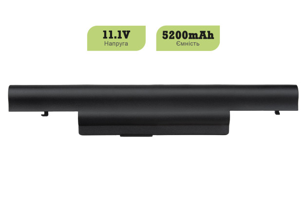 1StCharger Аккумулятор 1stCharger для ноутбуков Acer AS10B6E, AS10B41 11.1V 5200mAh Black, BN1st1009 - Картинка 2