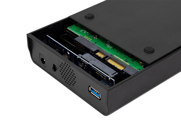 1StCharger Зовнішня кишеня 1stCharger для 3.5" HDD/SSD USB 3.0 Black (HDE1STU3530B) - Заображення 3