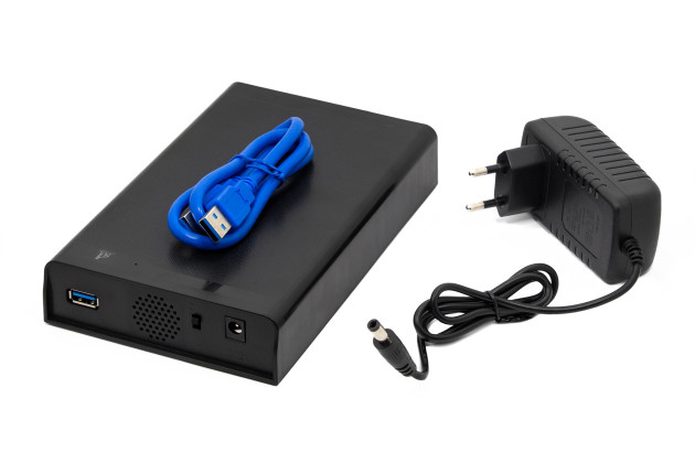 1StCharger Зовнішня кишеня 1stCharger для 3.5" HDD/SSD USB 3.0 Black (HDE1STU3530B) - Заображення 5