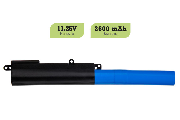 1StCharger Аккумулятор 1stCharger для ноутбуков Asus A31N1519 11.25V 2600mAh Black, BN1st3001 - Картинка 2