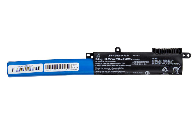 1StCharger Аккумулятор 1stCharger для ноутбуков Asus A31N1519 11.25V 2600mAh Black, BN1st3001 - Картинка 1