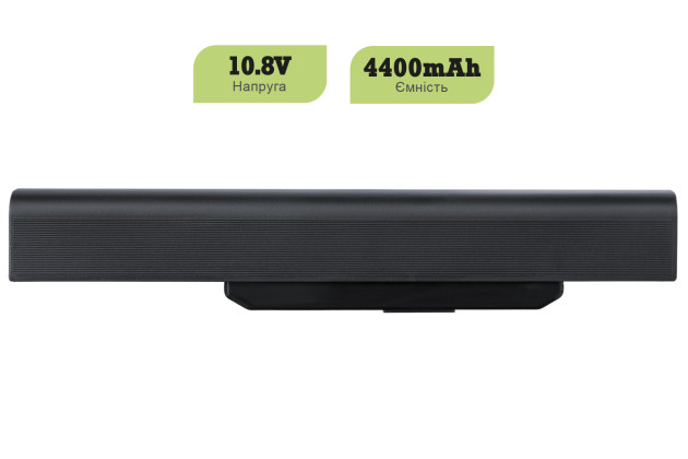 1StCharger Аккумулятор 1stCharger для ноутбуков Asus A32-K53 10.8V 4400mAh Black, BN1st3005 - Картинка 2