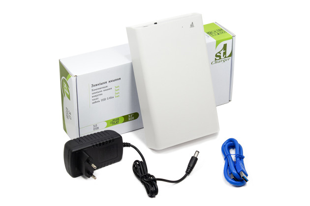1StCharger Зовнішня кишеня 1stCharger для 3.5" HDD/SSD USB 3.0 Grey (HDE1STU3530BG) - Заображення 6