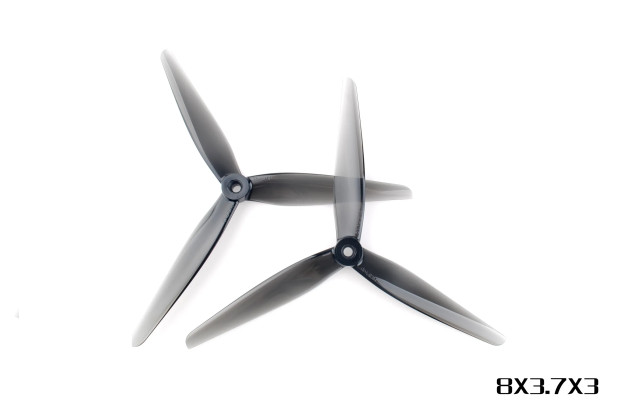 HQProp HQProp 8X3.7X3 (1CW+1CCW) Poly Carbonate пропеллеры - Картинка 2