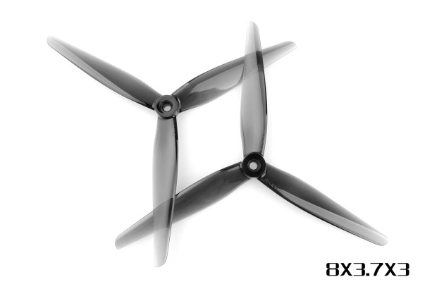HQProp HQProp 8X3.7X3 (1CW+1CCW) Poly Carbonate пропеллеры - Картинка 3