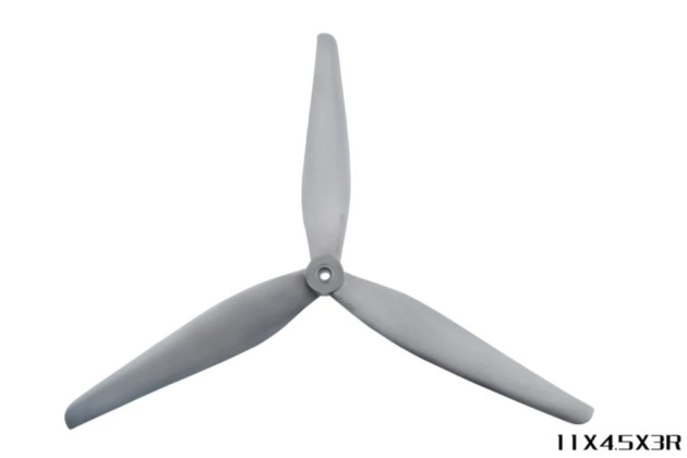 HQProp HQProp MacroQuad 11X4.5X3 Black (1CW+1CCW) Glass Fiber Reinforced Nylon пропелери - Заображення 2