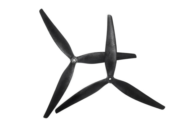 HQProp HQProp MacroQuad 11X7.5X3 Black (1CW+1CCW) Glass Fiber Reinforced Nylon пропелери - Заображення 1